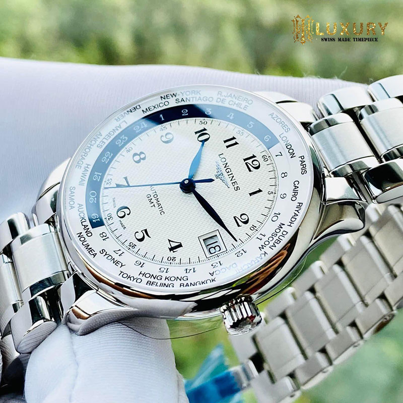 ng h Longines Master Collection L2.631.4.70.6 Worldtime Size 38 5mm